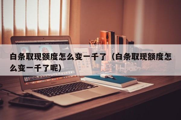 白条取现额度怎么变一千了（白条取现额度怎么变一千了呢）