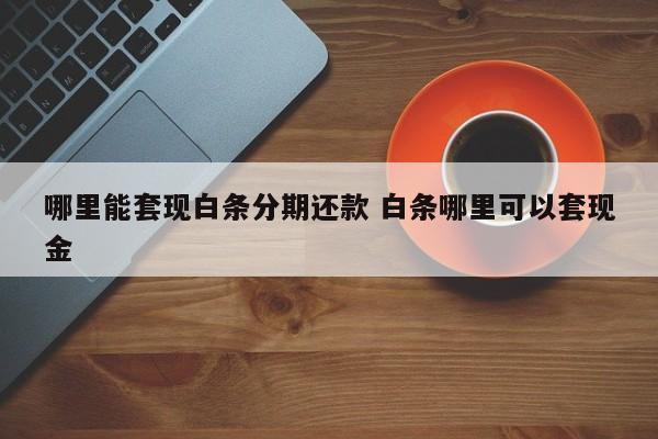 哪里能套现白条分期还款 白条哪里可以套现金